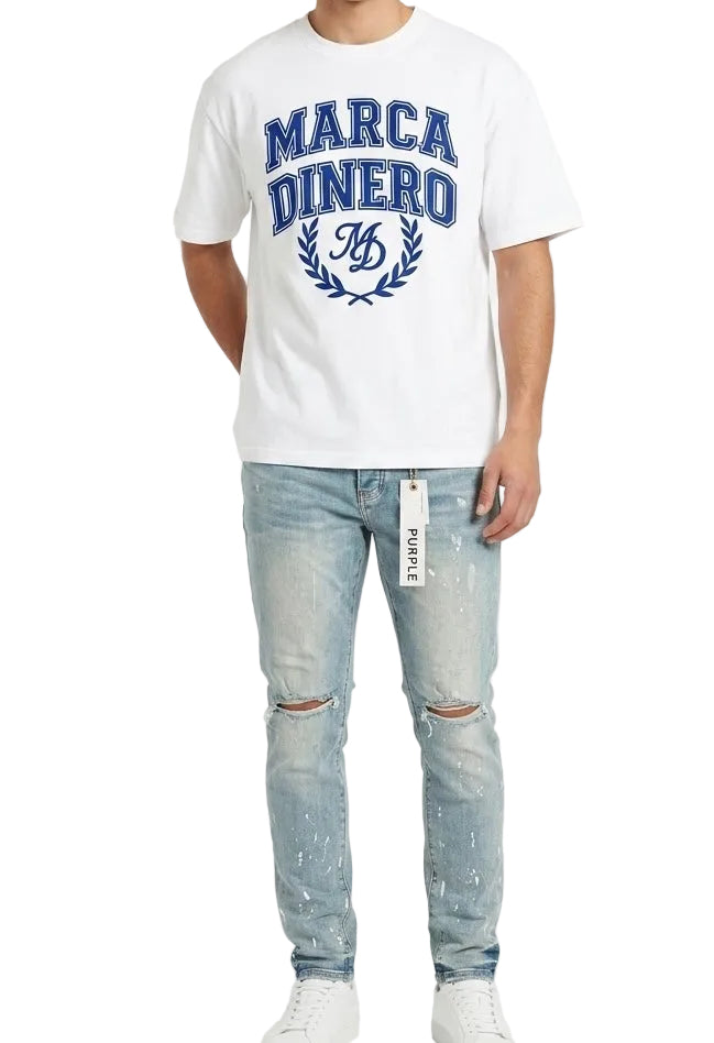 Fresh blue Marca Dinero shirt