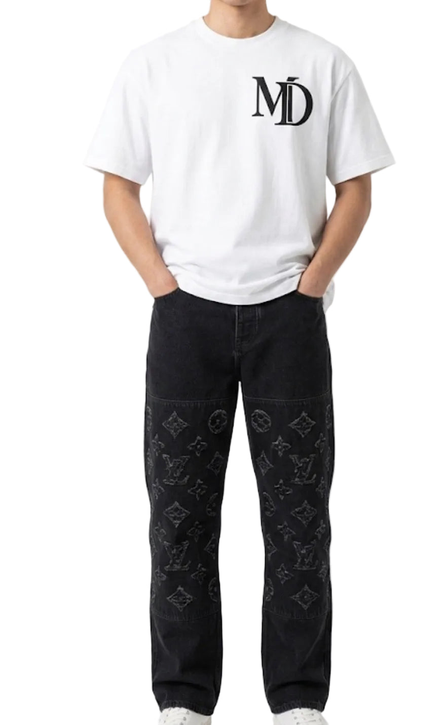 White Marca Dinero shirt