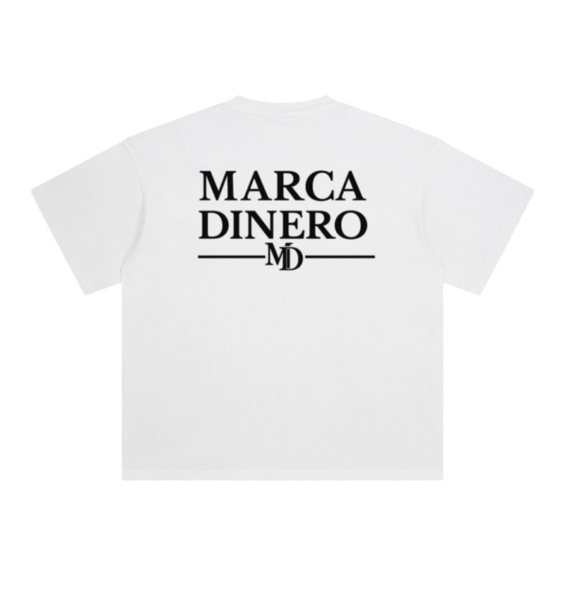 White Marca Dinero shirt